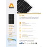 Resun 370Wp 66 Painéis fotovoltaicos um palete 24,42kWp