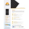 Resun 550Wp 62 Panneaux photovoltaïques une palette 34,10kWp