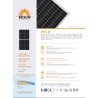 Resun 450Wp 66 Painéis fotovoltaicos um palete 29,70kWp