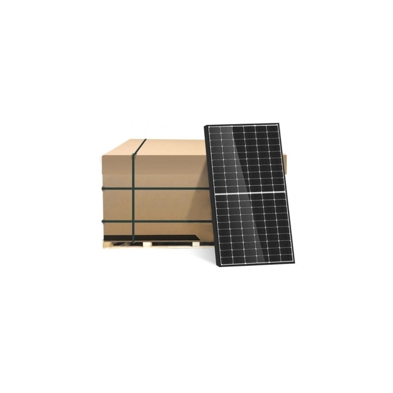 Resun 450Wp 66 Painéis fotovoltaicos um palete 29,70kWp (black frame)