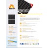 Resun 410Wp 62 Panneaux photovoltaïques une palette 25,42kWp Black Frame